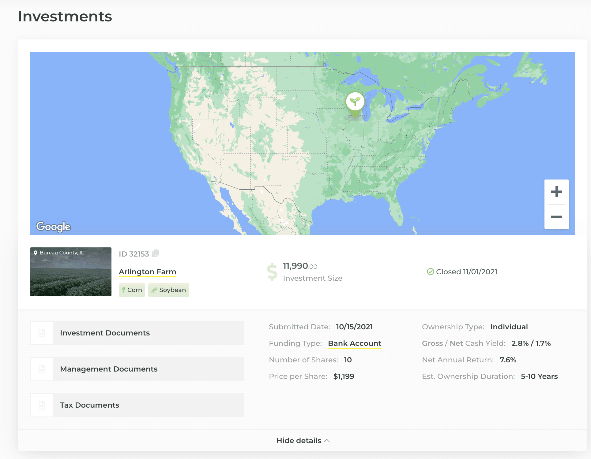 Acretrader Review Dashboard Image Acretrader Review Dashboard Image