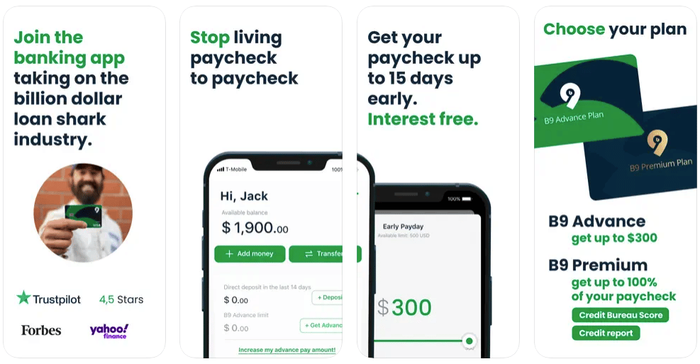 B9 app shots B9 review: app screenshots
